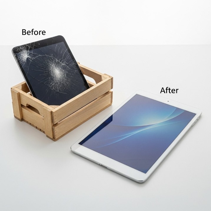 Tablet Before After